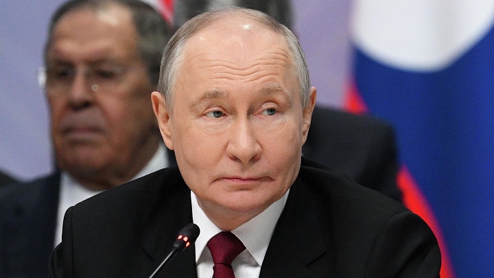 Путин и президент Филиппин выступают с заявлениями для СМИ