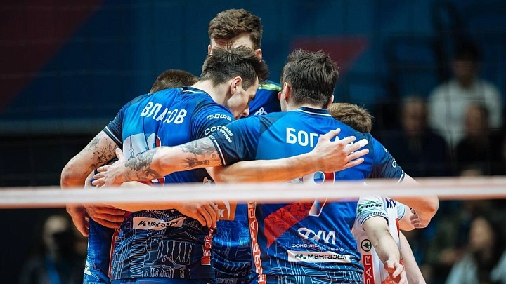 Волейболисты московского "Динамо" стали чемпионами России