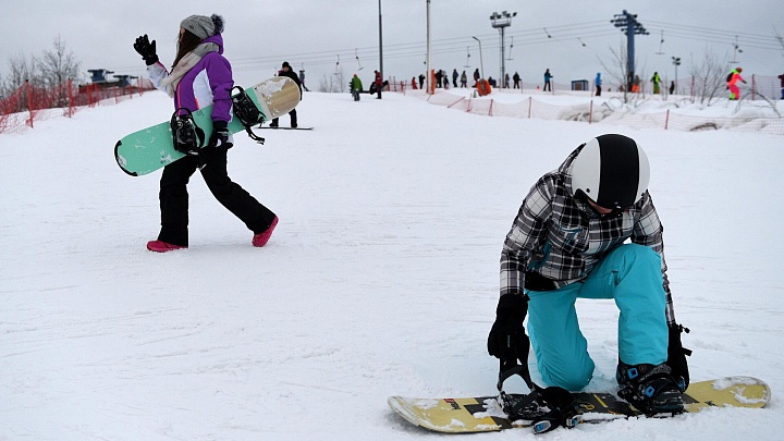 В Москве начали закрываться горнолыжные склоны